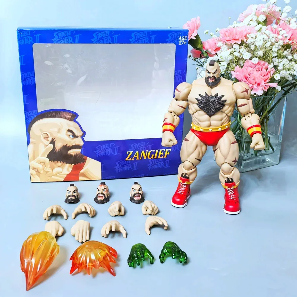 Street Fighter Zangief Articulated Action Figure Collectible Model Toys 22cm - Image 5