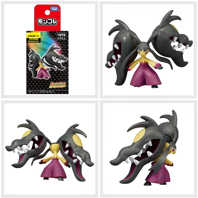 Tomy Original Pokemon Figurine Toys Shiny Mega Gardevoir Lucario Charizard X Sableye Mewtwo Mawile Collectible Model Dolls Gifts - Image 4