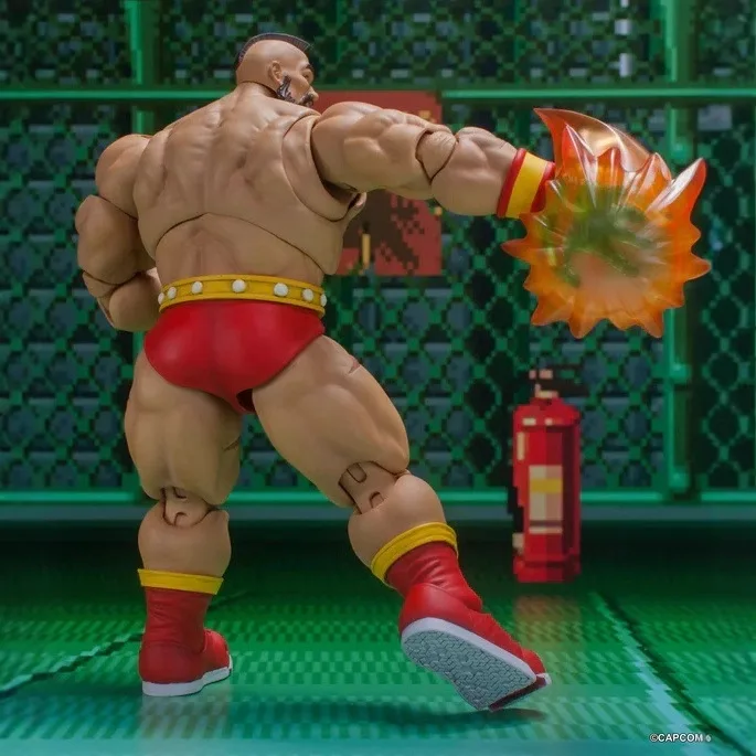 Street Fighter Zangief Articulated Action Figure Collectible Model Toys 22cm - Image 4