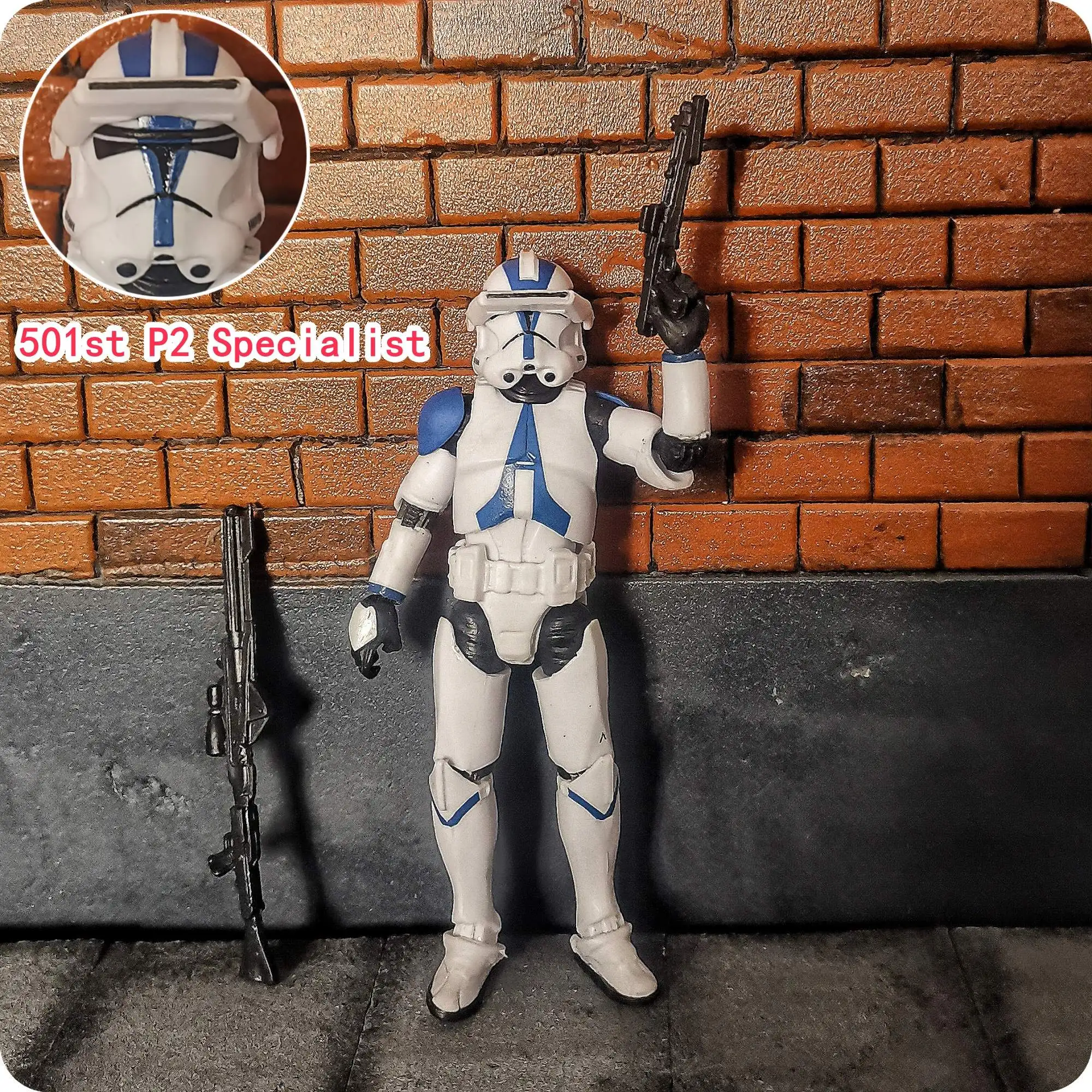 Star Wars 3.75 Inch 1/18 501st 212th 91st Clone Trooper Captian Rex Commander Neyo Action Figure Toys Model Loose - Image 8