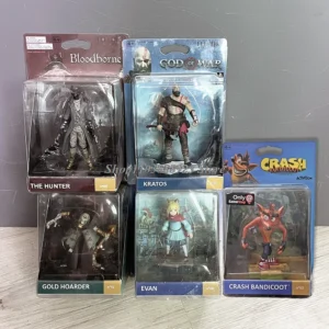Crash Bandicoot Hunter Kratos Figure Game Model Evan Toy Bloodborne Action Figure Collection Brithday Gifts