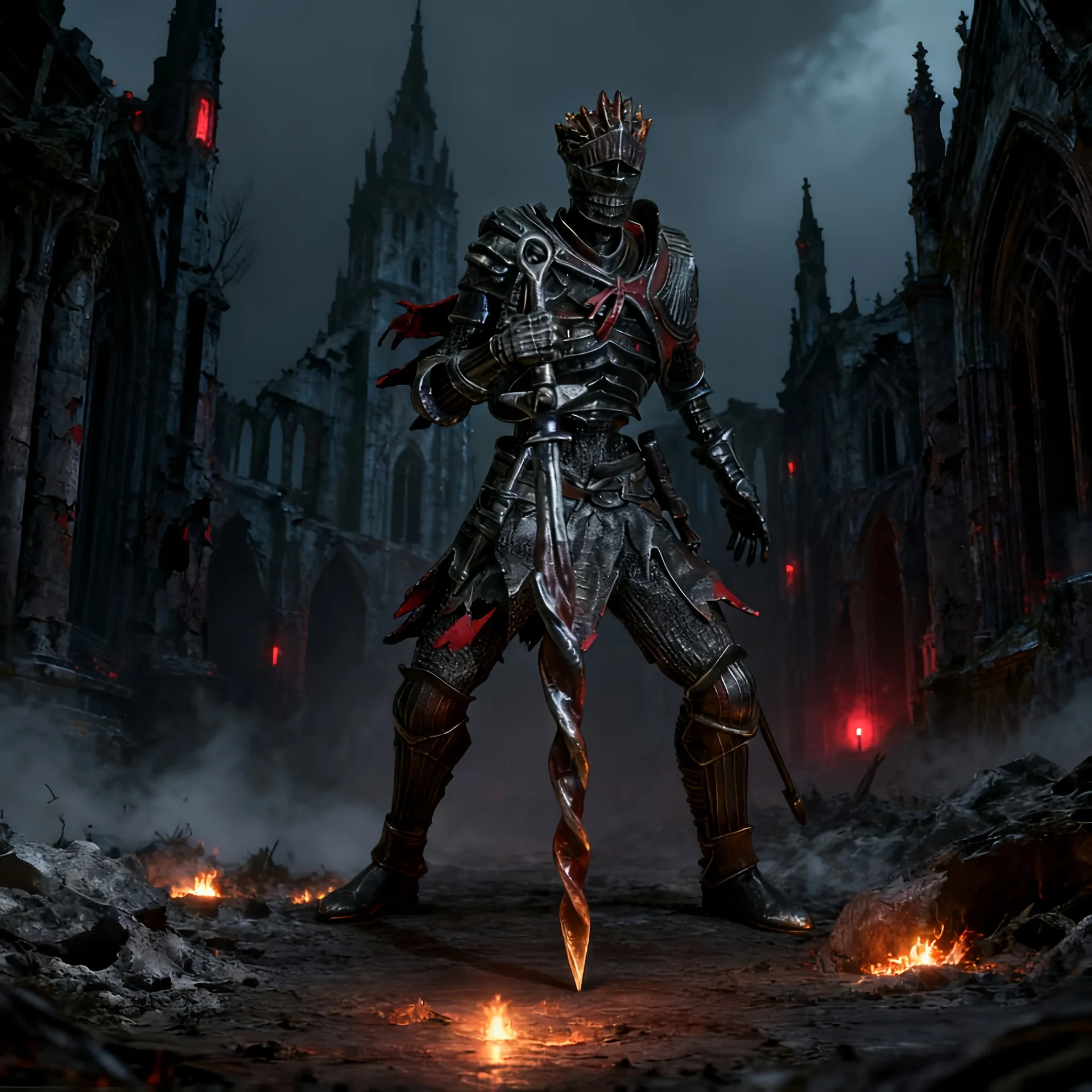 Dark Souls Ⅲ Lords of Cinder Anime Figure Action Figure Statue High Quality Figurine Model PVC Decoration  Collectible Toys