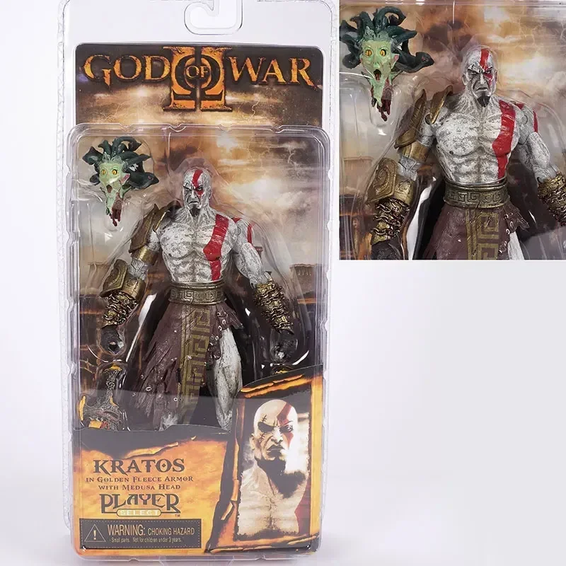 Classic Game NECA God of War 2 II Kratos In Ares Armor W Blades 7" PVC Action Figure Toy Hot Retail - Image 13