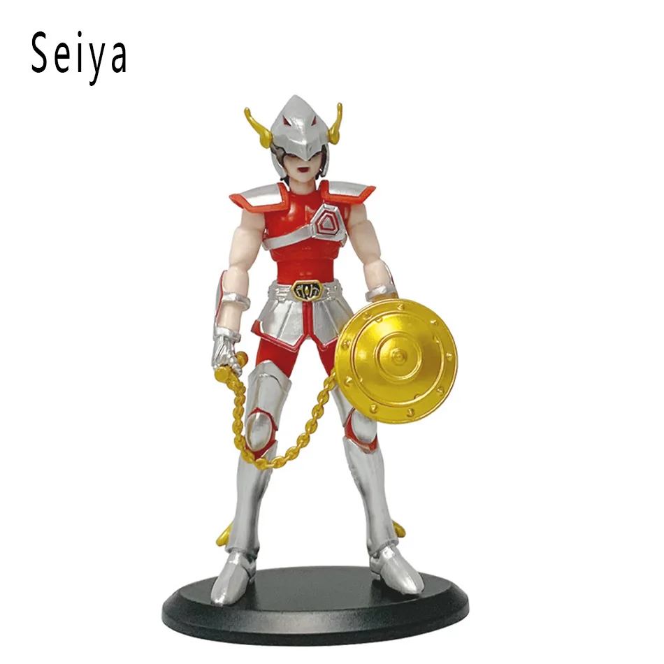In Stock Anime Figure Phoenix Ikki Hyoga Seiya Shiryu Standing Armor Model Children's Toys PVC Box Desktop Collection Toys - Image 14