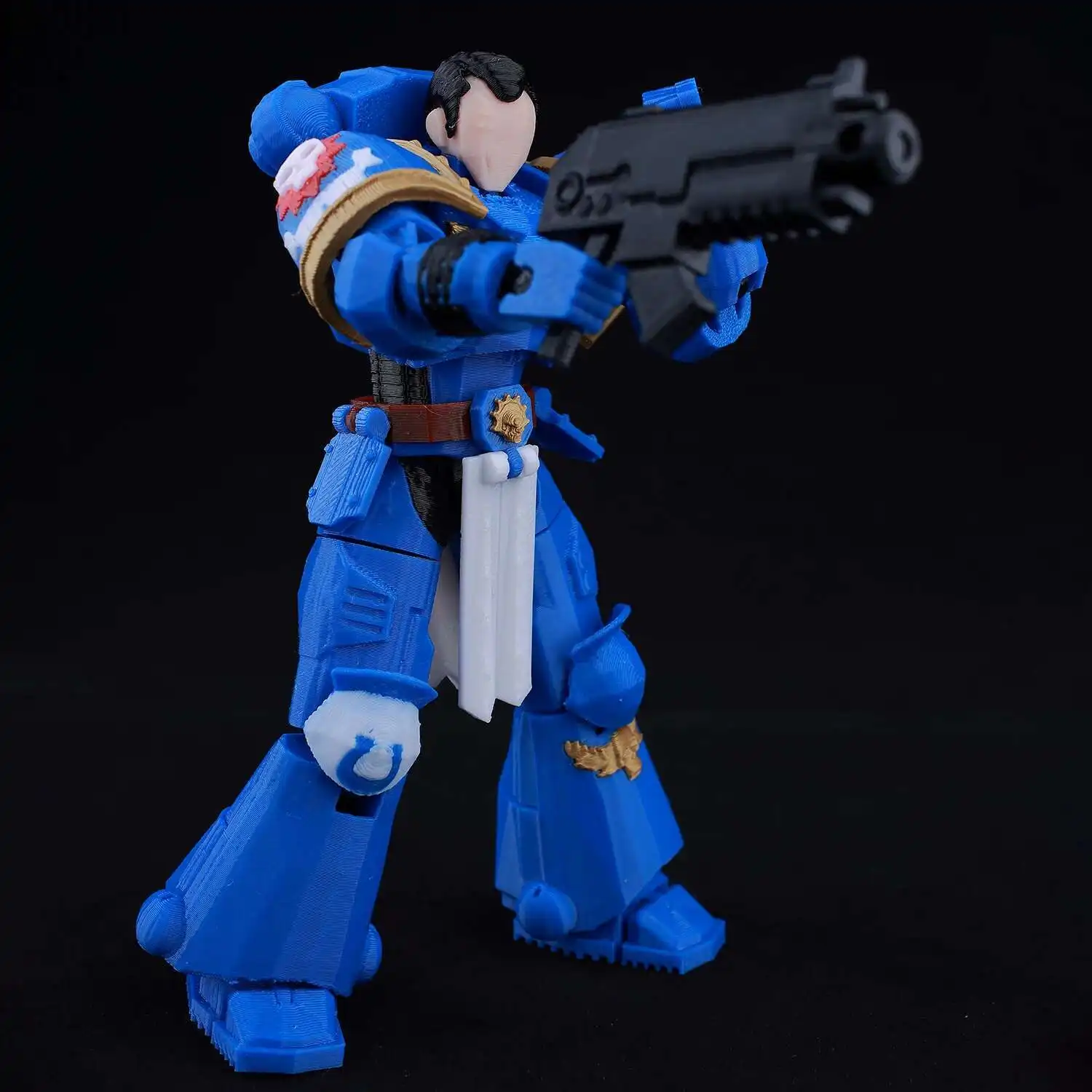 9L 3D WH40K WH Articulated Soldier Action Figure Galactic War Series Titan 13 Multi-Jointed Movable Dummy 13 Stress Relief Toys - Image 4