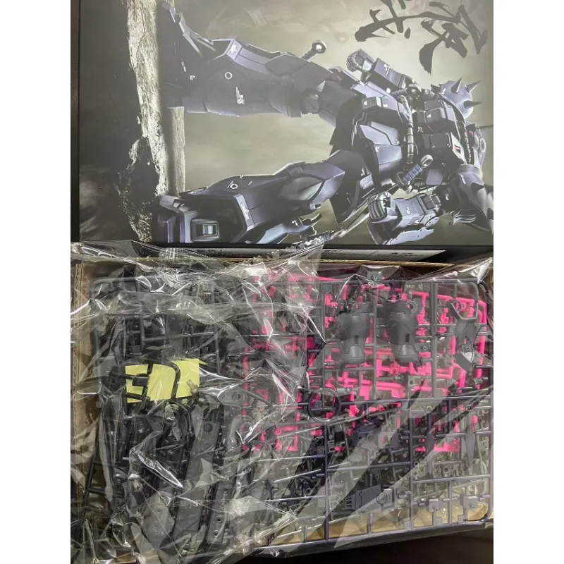 WMH JMS Hg 1/144 Ms-08tx Efreet Night Battle Assembled Model Double Blade Bracket Water Paste Figures Model Toy Collection Gift - Image 5