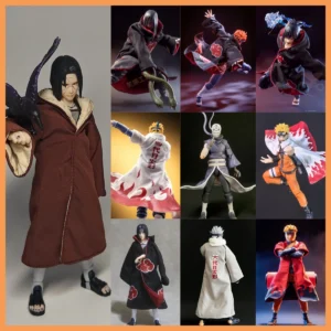 Handmade 1/12 Classic Japanese Anime Characters Same Style Mini Robe Skirt Bamboo Hat Accessory For SHF Action Figure Body