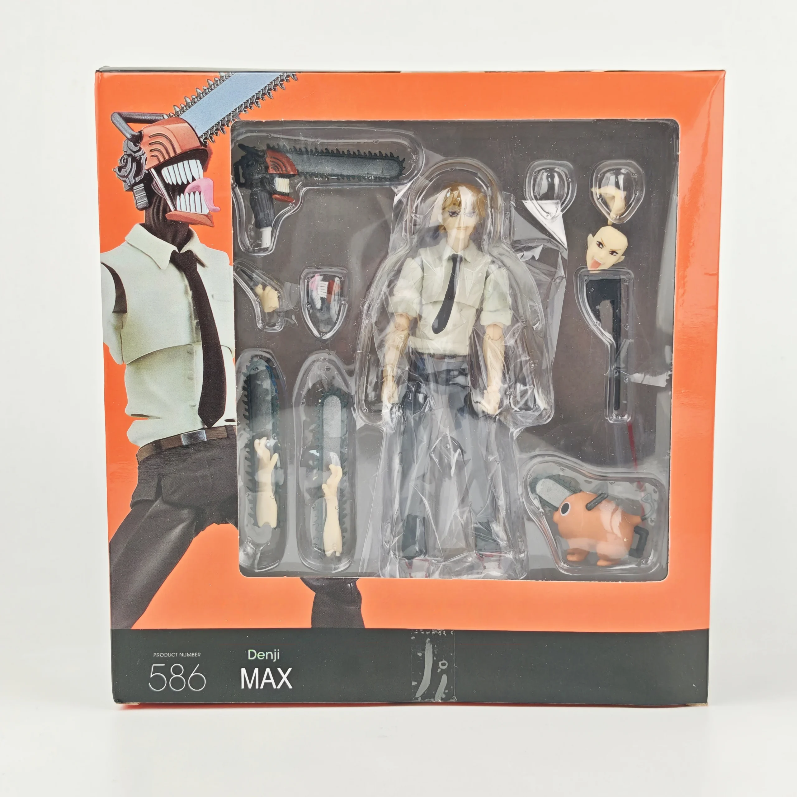 15cm Chainsaw Man Anime Figures Denji Action Figure Figma 586 Statue Model Doll Collection Toys Gifts