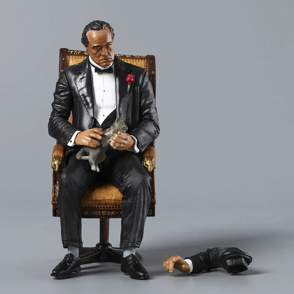 The Godfather Vito Corleone 6″ Model Figure Doll Decoration Toys Hobbies Holiday Gift