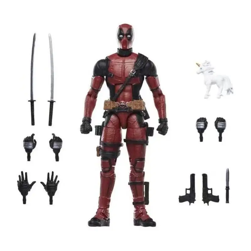 Anime Deadpool X-Men Legend Series Wade Winston Wilson Figures Joint Mobility Models Action Figure Collection Decorate Toy Gift