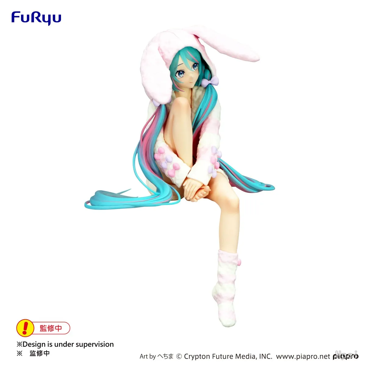 15CM Anime HATSUNE MIKU Figure Noodle Stopper Figure Rabbit Ear Pajamas Model Toy Doll Aciton Figure Collection Gift PVC - Image 5