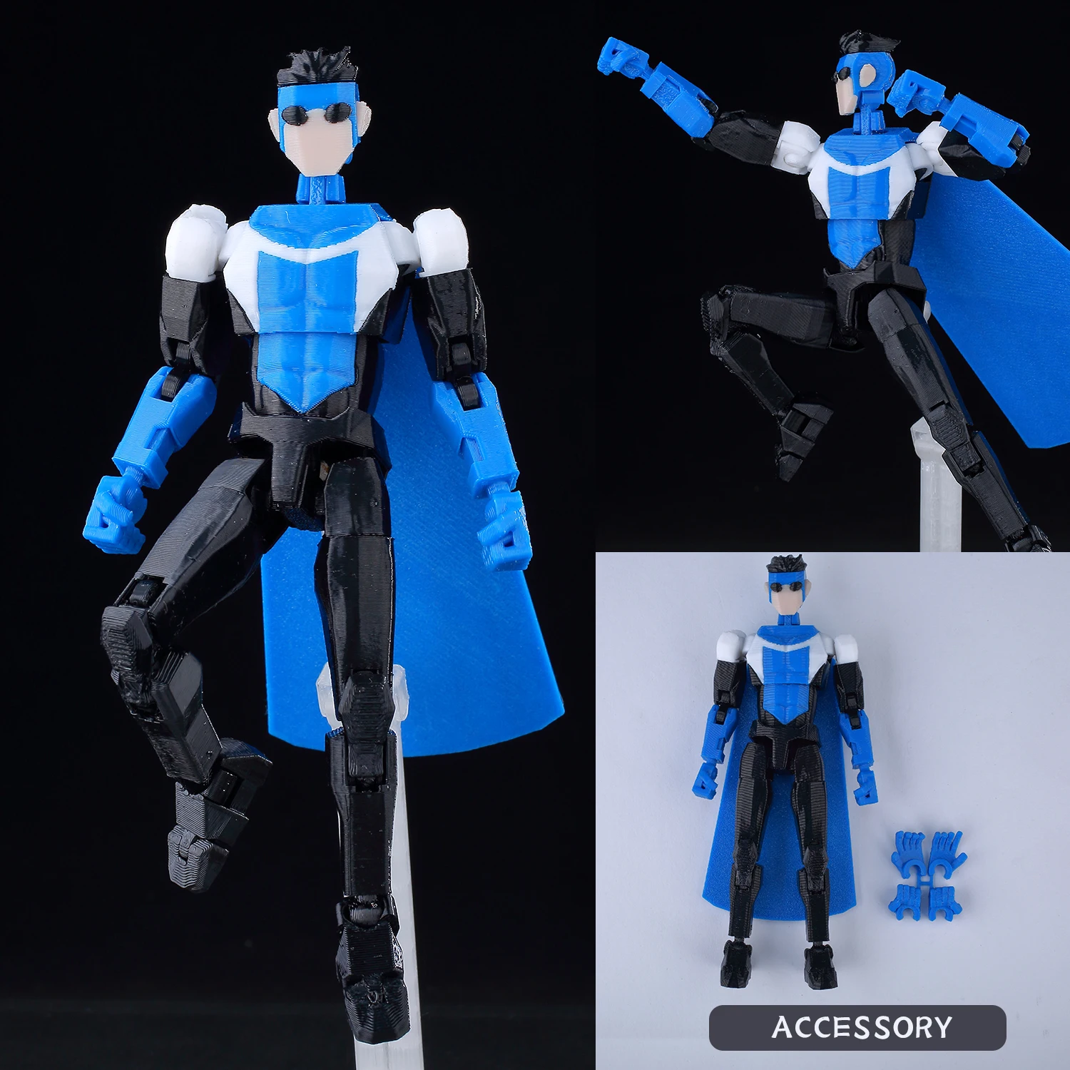 3d Printed Dummy13 Lucky 13 Invincible Conquest Anime Action Figures Mark Omni Man Cartoon Model Collectible Toys Gifts - Image 10