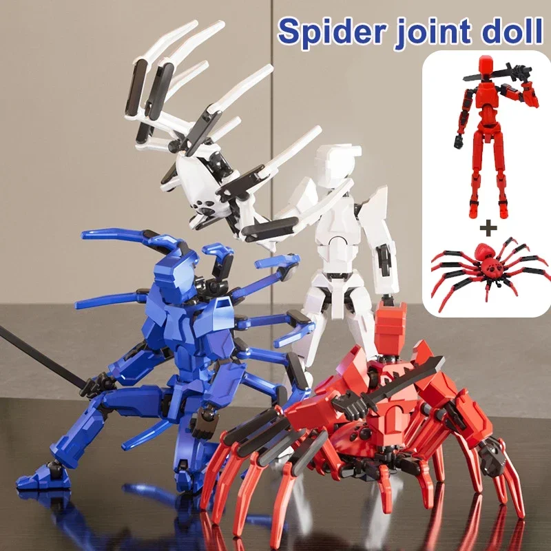 Multi-Jointed Movable Robot 3D Printed Mannequin Toy 13 Action Figure Full Body Movable Robot Toys Gifts For Children - Image 4