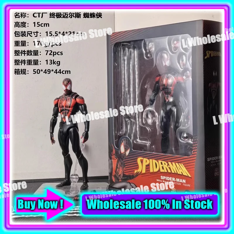 In Stock Mess Toys Superior Symbiote Scarlet Spider Ct Toys Spiderman Daredevil Batman Wolverine Anime Action Figure Gifts Toys - Image 22