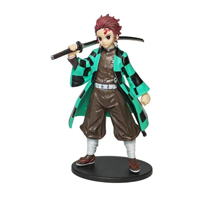 Anime Kamado Tanjirou Nezuko Demon Slayer Figure Action Figures PVC Model Toys Zenitsu Figurine Inosuke Kimetsu No Yaiba Figura - Image 27