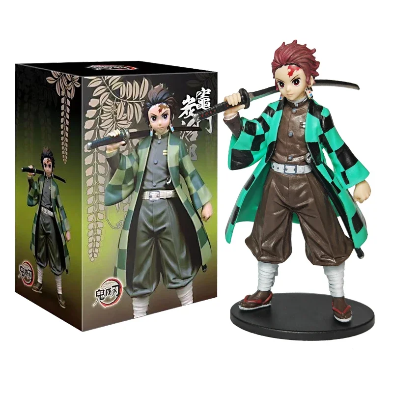 Anime Kamado Tanjirou Nezuko Demon Slayer Figure Action Figures PVC Model Toys Zenitsu Figurine Inosuke Kimetsu No Yaiba Figura - Image 10