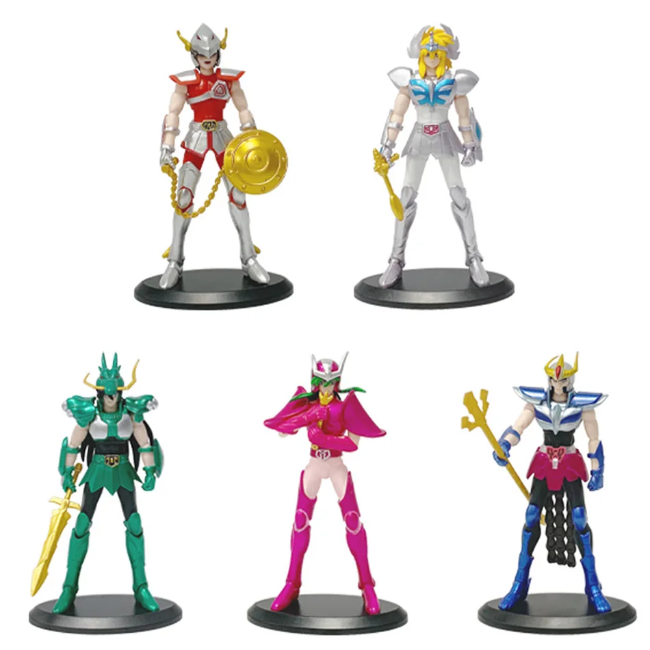 In Stock Anime Figure Phoenix Ikki Hyoga Seiya Shiryu Standing Armor Model Children's Toys PVC Box Desktop Collection Toys - Image 15