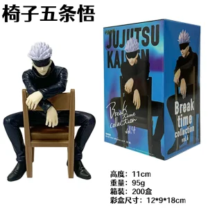 11cm New Gojo Satoru Anime Jujutsu Kaisen Action Figure Itadori Yuji Seated Noodle Stopper Model Toys Japanese Dolls Hobbies - Image 12