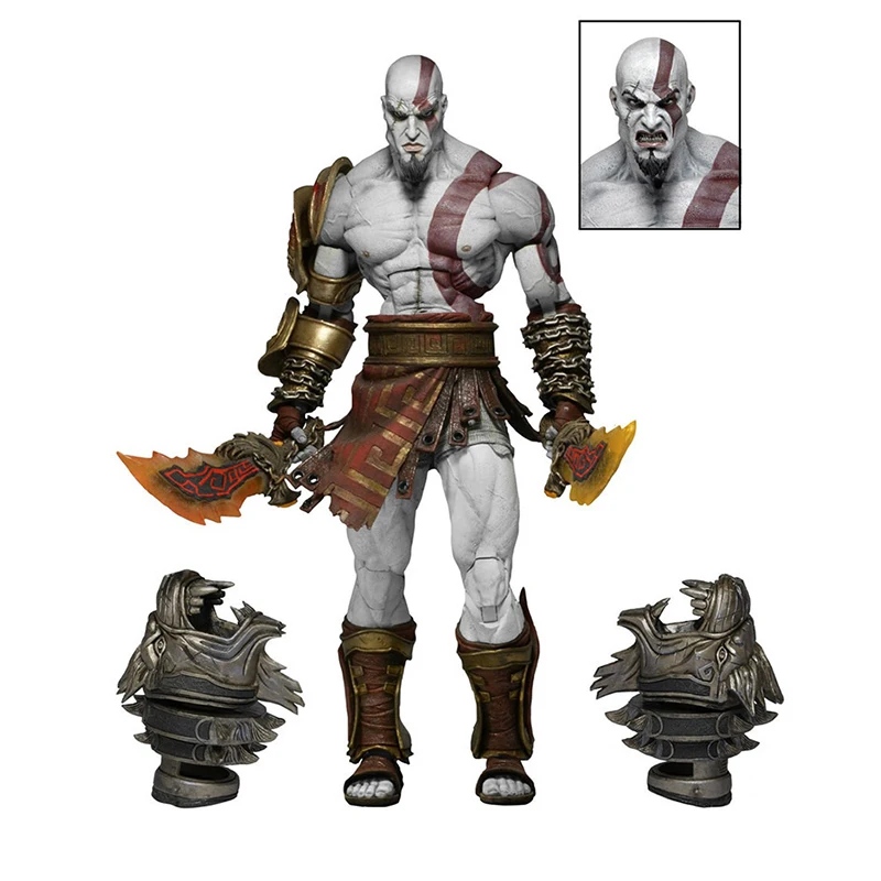 NECA God of War Ghost of Sparta Kratos Action Figure 18cm PVC Movable Collection Game Ultimate Kratos Figurine Model Toys Gifts