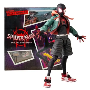 ‘HOT NEW Sv Action Miles Morales Action Figure Collection Sentinel Spiderman Spider-Man Into the Spider Verse Figures Model Toys