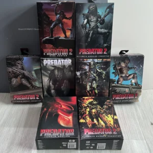 NECA Predator Figrue Ultimate Shaman Elder Armored Lost Warrior Jungle Hunter Snake Vision Predator Alien Figure Model Toy Gifts