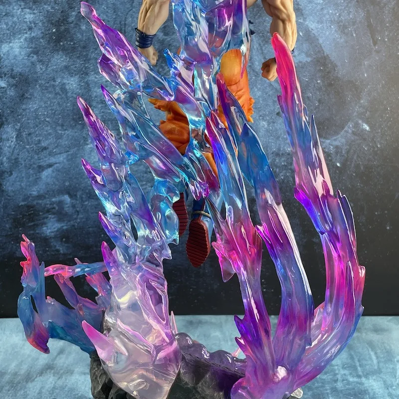 Dragon Ball Anime Figure 25cm Son Goku Ultra Instinct Super Saiyan Figurine Statue Pvc Statue Model Ornament Collection Toy Gift - Image 6