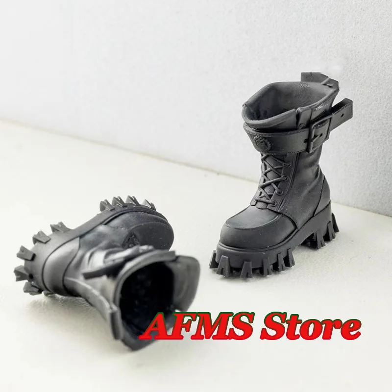 SHF 1/12 Anime Mobile Suit Girl Shirt Cargo Pants Boots Marginal Walker Series Battle Gang Pioneer Clothes For 6" Body - Image 7