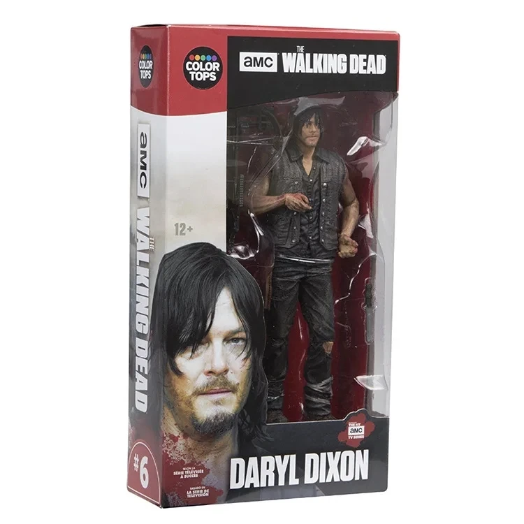10cm The Walking Dead Season 8 Rick Grimes Daryl Dixon Negan Hot Action figure toys collection doll Christmas gift with box - Image 4