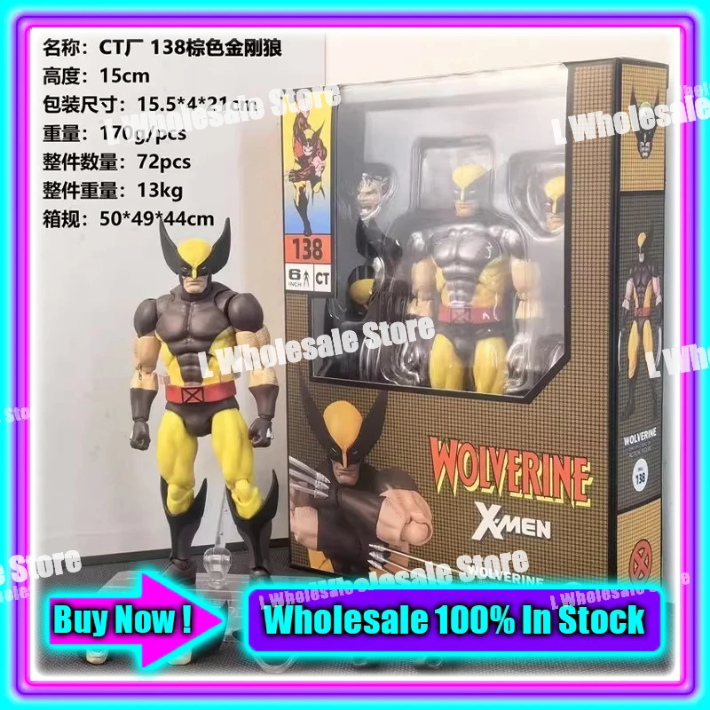 In Stock Mess Toys Superior Symbiote Scarlet Spider Ct Toys Spiderman Daredevil Batman Wolverine Anime Action Figure Gifts Toys - Image 27