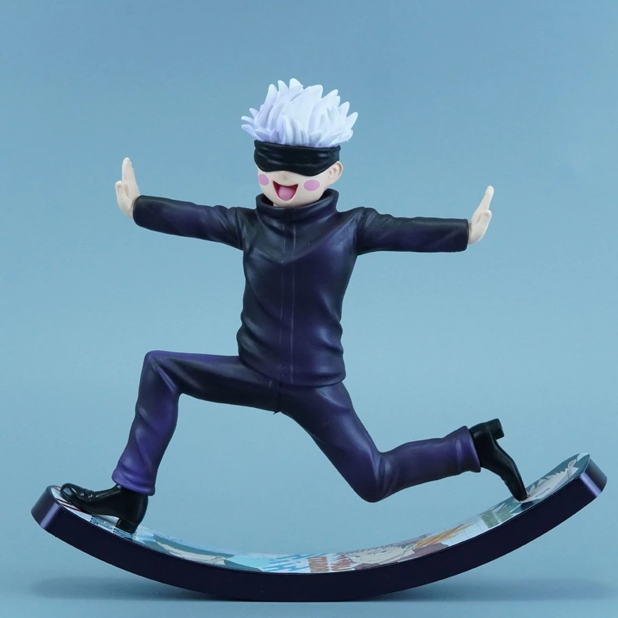 16.5cm Jujutsu Kaisen Anime Figure Rocking Trojan Gojou Satoru Action Figure Car Decorations PVC Adult Collection Model Doll Toy - Image 4