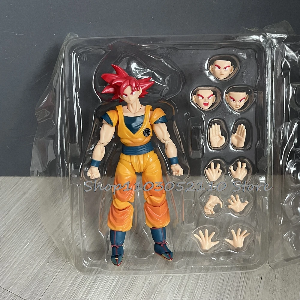 Dragon Ball Z Super Saiyan Full Power Son Goku God Sun Wukong Black Goku Zamasu Action Figure Anime S.H.Figuarts Model Toy Gift - Image 3