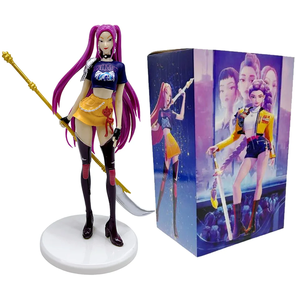 Best-Selling Kpop Anime Girl Group Action Figures 3pcs Standing Style Cute Desk Decor Game Collectibles Perfect Gift for Fans - Image 8