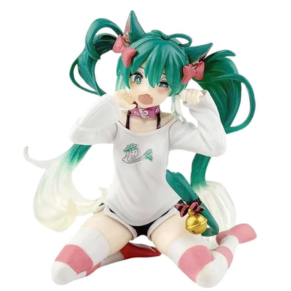 New In Stock Hatsune Miku In A World With Closed Windows Collectible Anime Action Kwaii Miku Figures Model Toys Christmas Gifts - Image 4