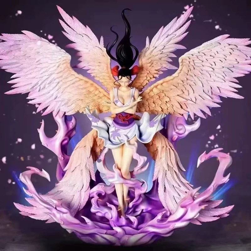 One Piece Anime 33cm Figurine – Nico Robin Seraph Shape With Two Replacement Heads Collectible Action Figure Toy Christmas Gift