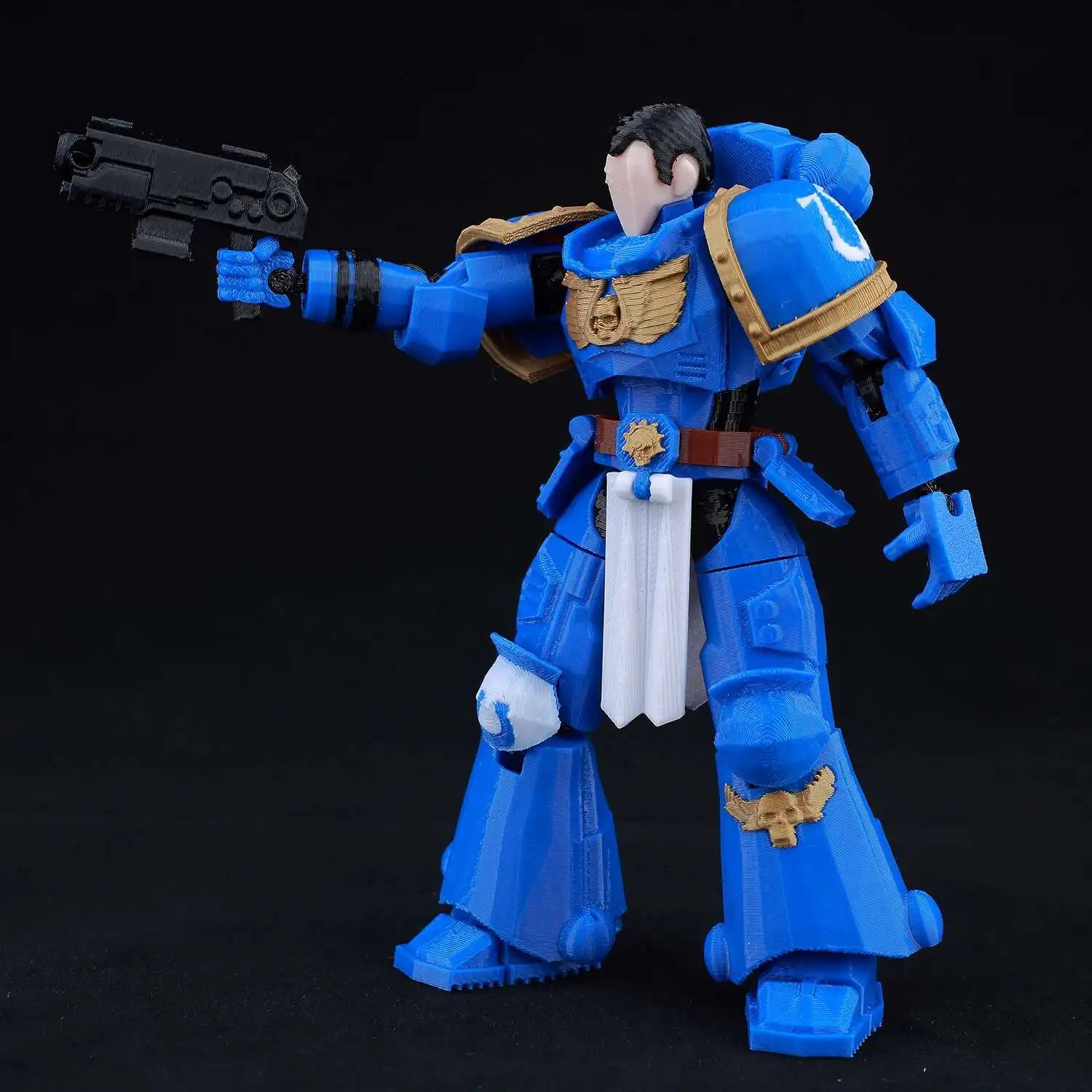 9L 3D WH40K WH Articulated Soldier Action Figure Galactic War Series Titan 13 Multi-Jointed Movable Dummy 13 Stress Relief Toys - Image 5