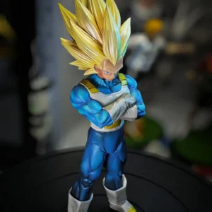 VF In stock 33cm Dragon Ball Z SSJ3 Vegeta Model Super Saiyan 3 Vegeta Action Figure Statue Collectible Model Toy Gift