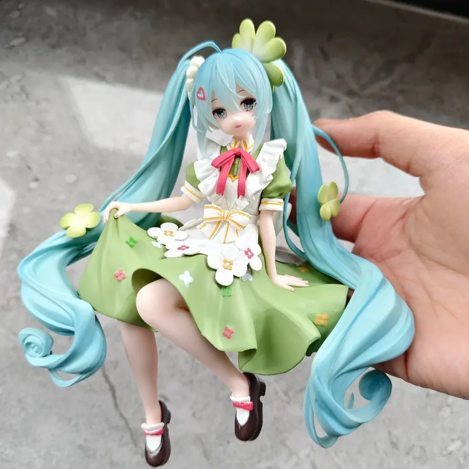 New Hatsune Miku Anime Figure Toys Flower Fairy MIKU 3 Kinds Kawaii Cartoon PVC Action Figurine Model Dolls Birthdays Gifts Kids - Image 3