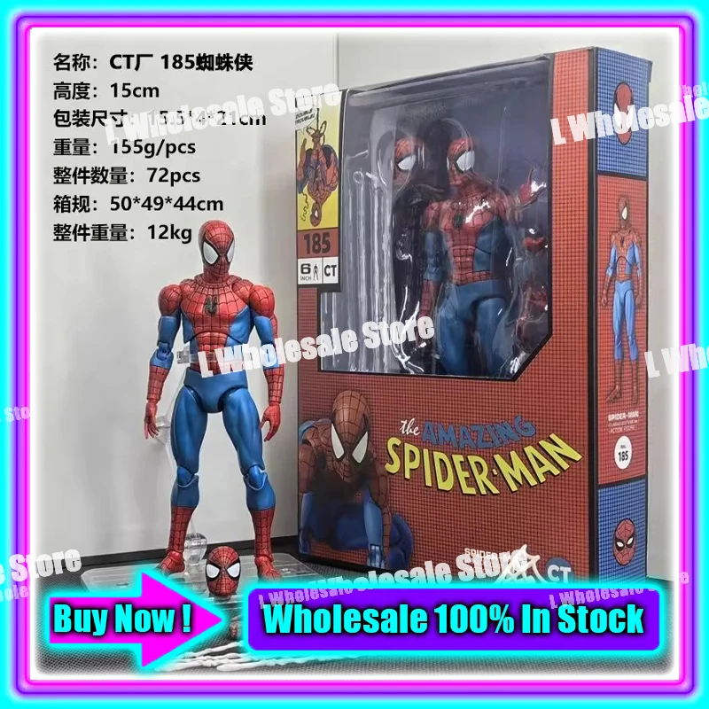 In Stock Mess Toys Superior Symbiote Scarlet Spider Ct Toys Spiderman Daredevil Batman Wolverine Anime Action Figure Gifts Toys - Image 7