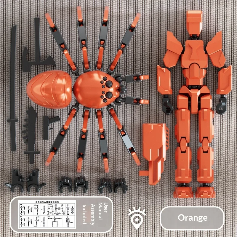 Multi-Jointed Movable Robot 3D Printed Mannequin Toy 13 Action Figure Full Body Movable Robot Toys Gifts For Children - Image 9