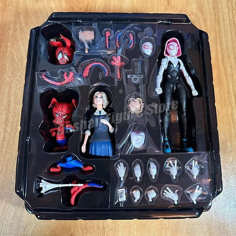 Sv Action Spider-Man: Across the Spider-Verse Figure Spider Man Gwen Stacy Miles Morales Action Figures Peter Parker Model Toys - Image 13