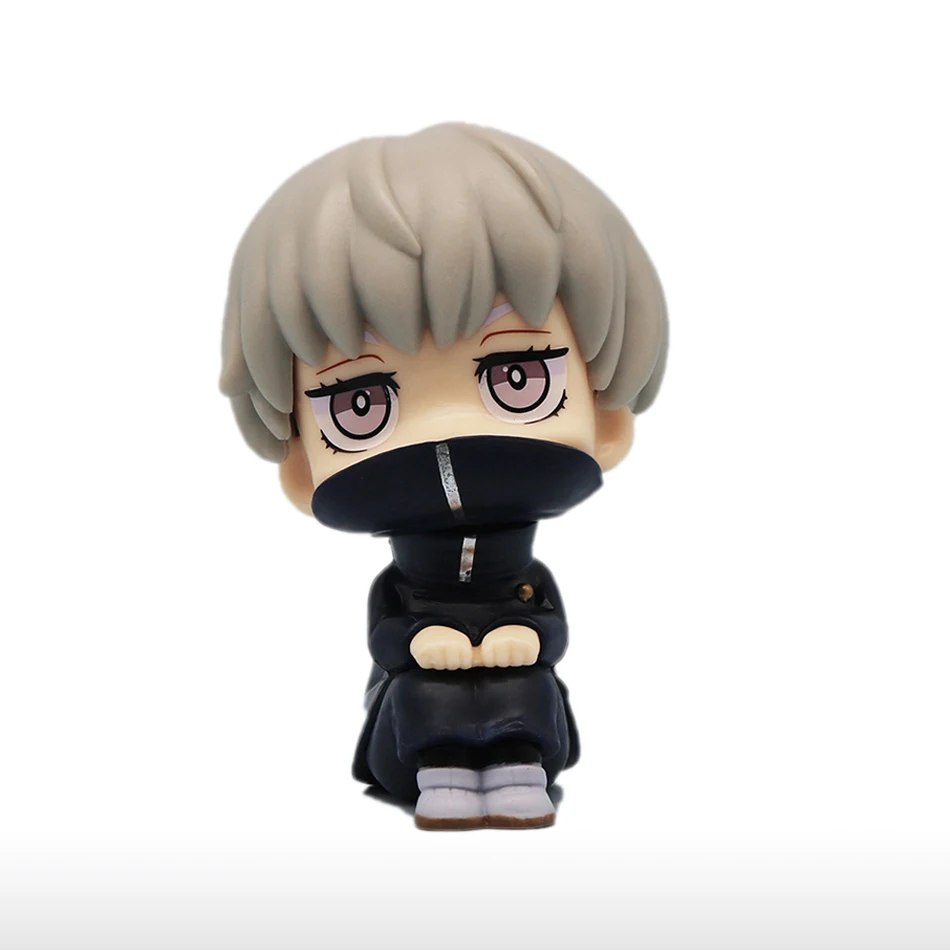 10cm Jujutsu Kaisen Mini Figures Satoru Gojo Figure Action Geto Suguru Figurine Q Version Anime Model PVC Collection Toys Statue - Image 4