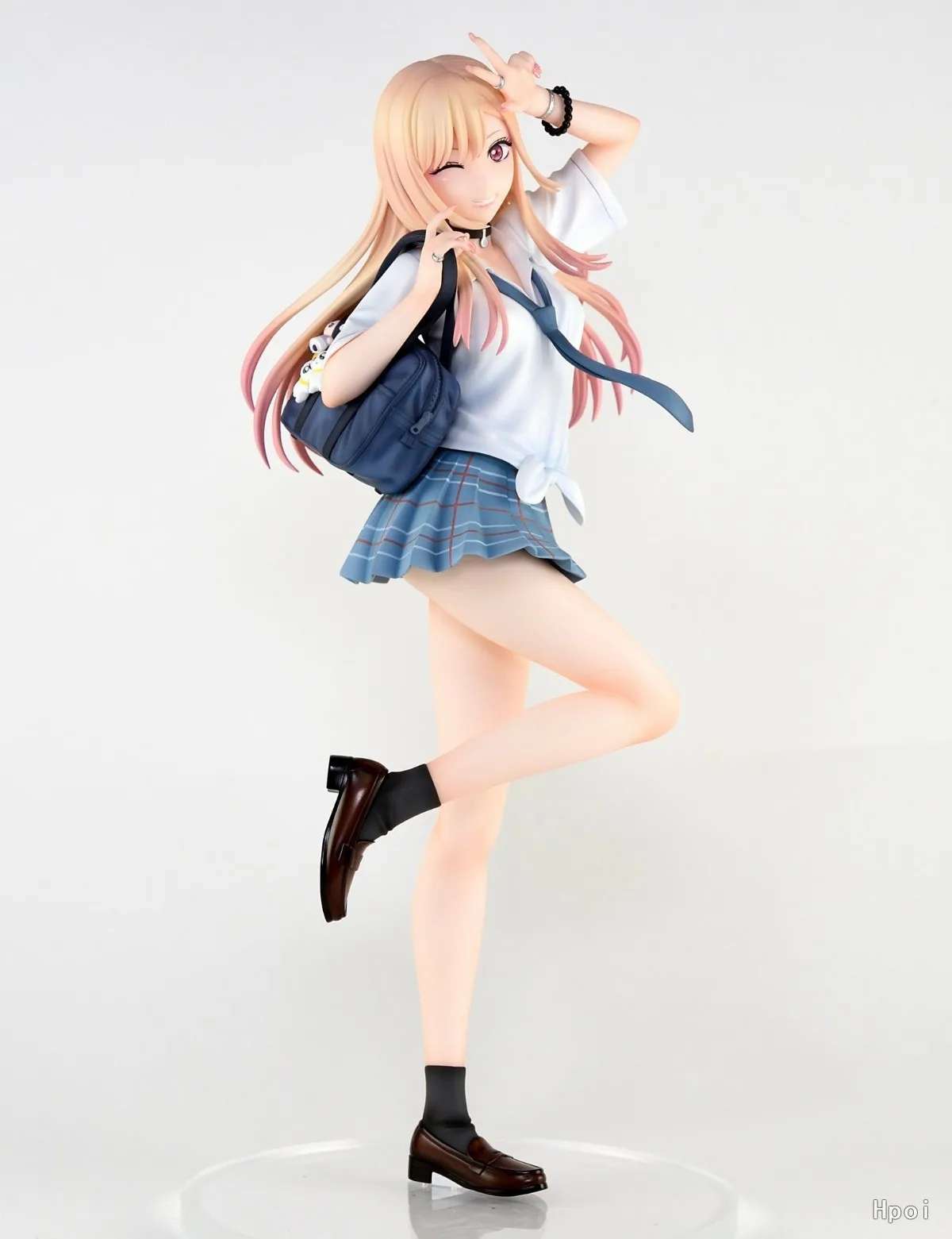 28CM Anime My Dress Up Darling Kitagawa Marin Figure School Uniform Dress Up Standing Model Toy Gift Action Figure For Kids PVC - Image 5