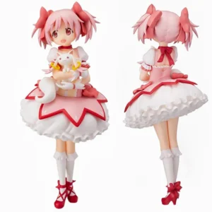 Anime Magikano 18cm Puella Magi Madoka Magica Figure PVC Model Doll Desktop Decoration Action Figurine Collecting Toys Kid Gifts
