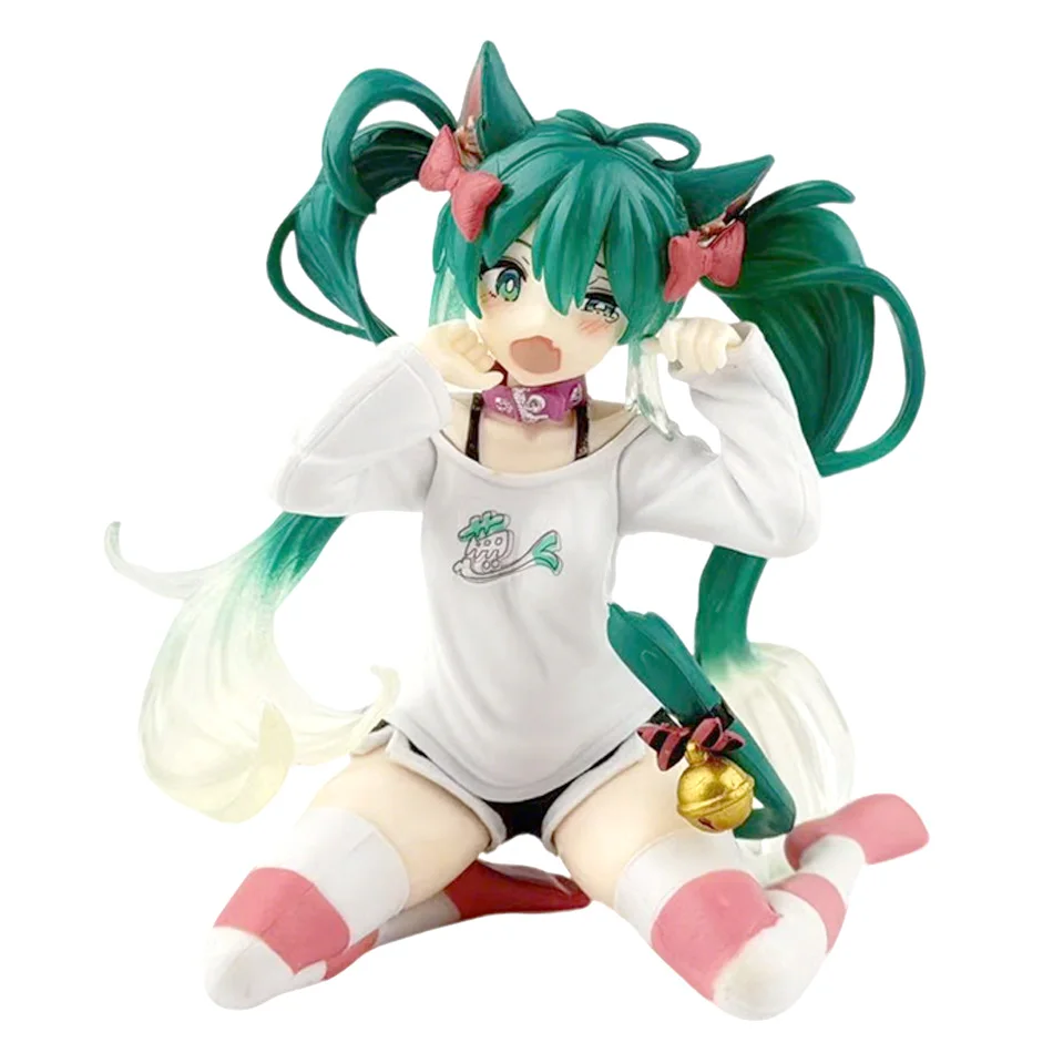 New In Stock Hatsune Miku In A World With Closed Windows Collectible Anime Action Kwaii Miku Figures Model Toys Christmas Gifts - Image 8