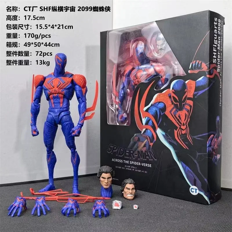 Ct Toys Spiderman Mafex 001 Peter Parker Andrew Garfield The Amazing Spider-Man Shf Anime Action Figure Customized Ct Factory - Image 14