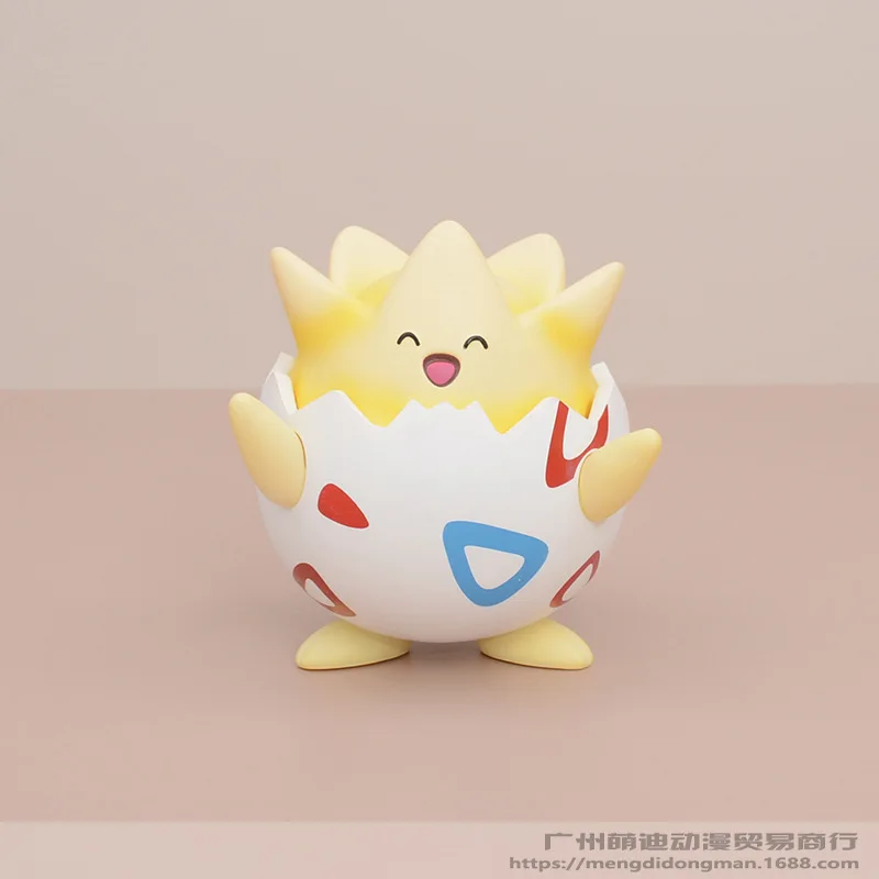 Kawaii Pokemon Happy Togepi Anime Figure Car Desktop Ornament Cute Model Doll Boys And Girls Toys Surprise Gift Collectible - Image 7