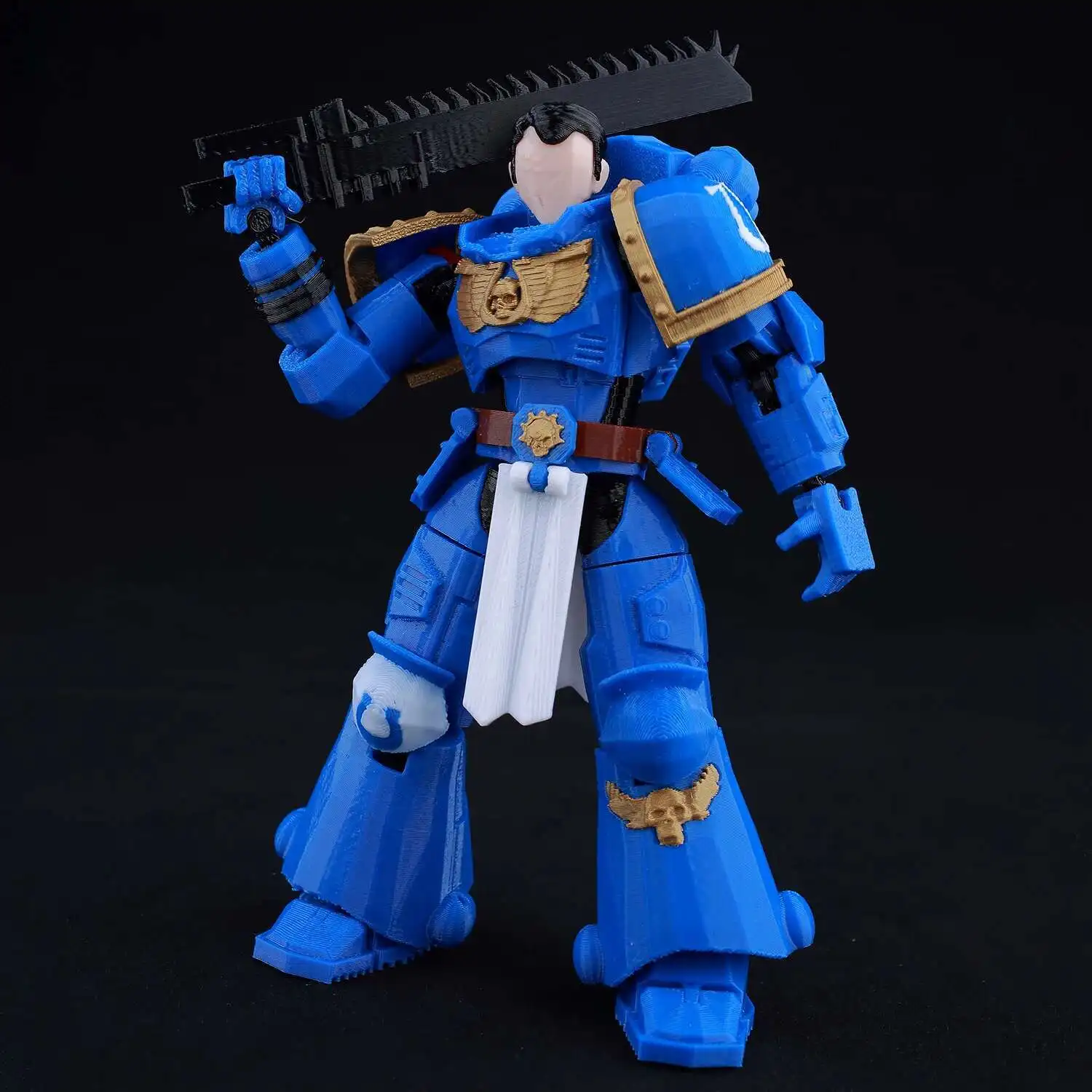 9L 3D WH40K WH Articulated Soldier Action Figure Galactic War Series Titan 13 Multi-Jointed Movable Dummy 13 Stress Relief Toys - Image 3