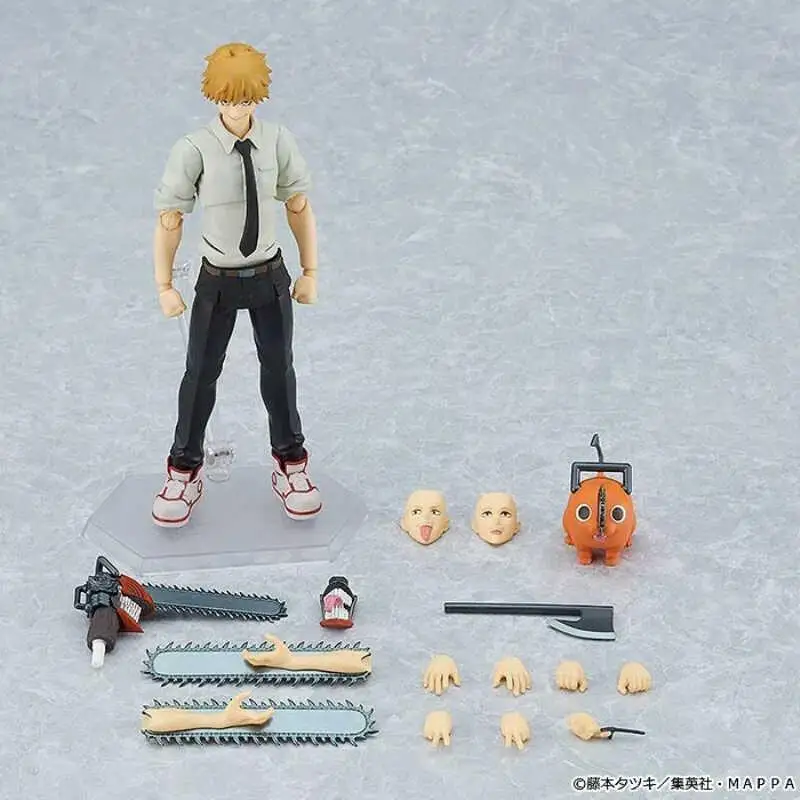 15cm Chainsaw Man Anime Figures Denji Action Figure Figma 586 Statue Model Doll Collection Toys Gifts - Image 3