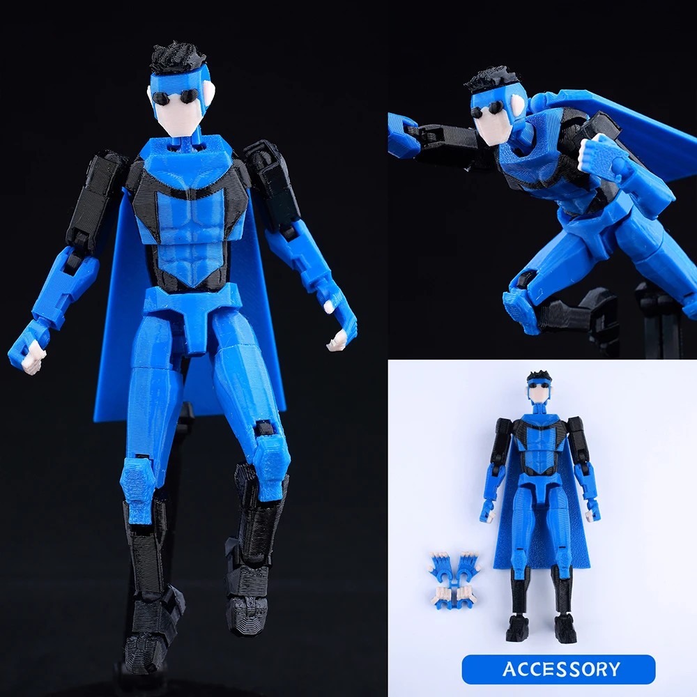 3d Printed Dummy13 Lucky 13 Invincible Conquest Anime Action Figures Mark Omni Man Cartoon Model Collectible Toys Gifts - Image 11