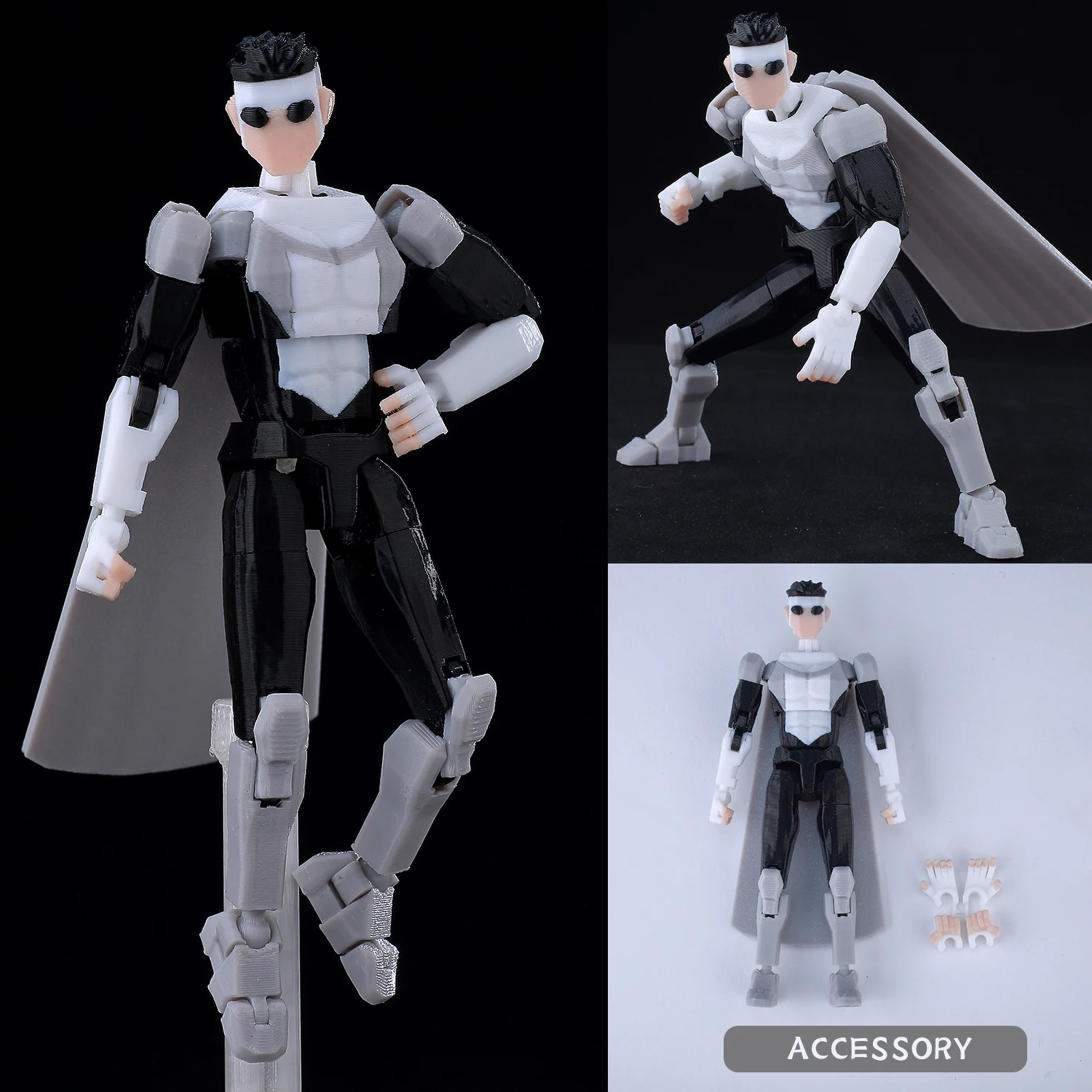 3d Printed Dummy13 Lucky 13 Invincible Conquest Anime Action Figures Mark Omni Man Cartoon Model Collectible Toys Gifts - Image 7